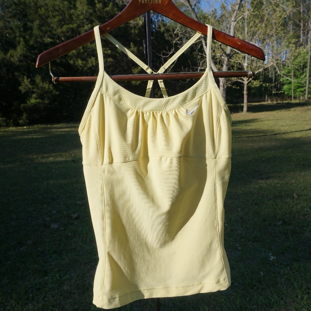 Nike Yellow Tank